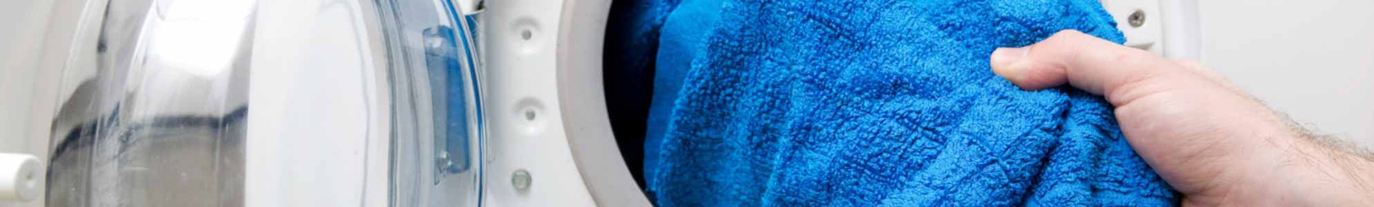 Washine machine with towel